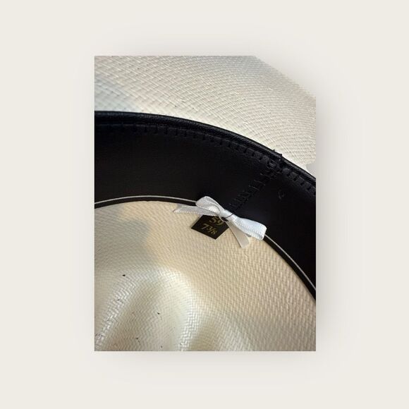 Cody James Men’s Straw Hat Horse Tassel Cowboy Size 7 3/8 - Picture 5 of 6